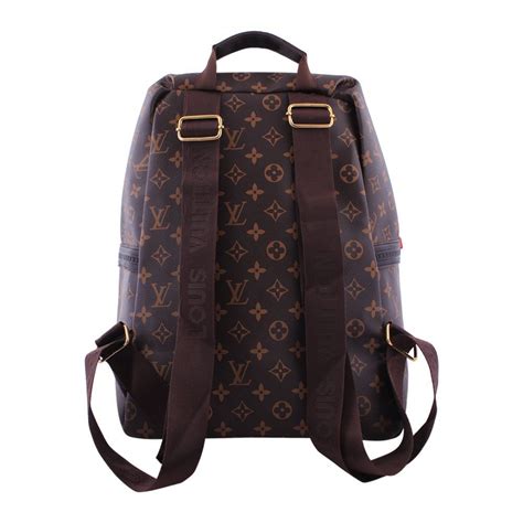 brown checkered louis vuitton backpack|louis vuitton solid brown bag.